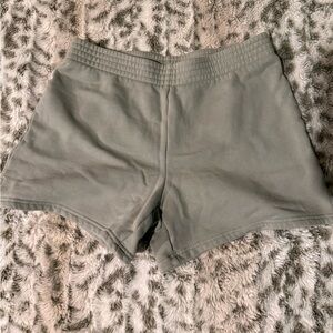 Aritzia Sage Green Athletic Shorts